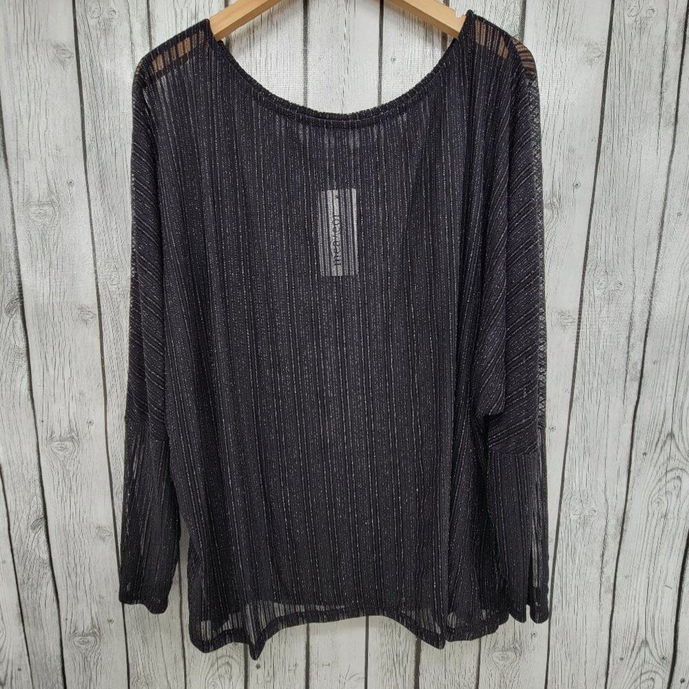 Meaeor Sheer Long Sleeve Top